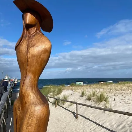 Prázdninový dům Freistehendes Einfamilienhaus Mit Boddenblick Naehe Ostsee Fuhlendorf (Mecklenburg-Vorpommern)